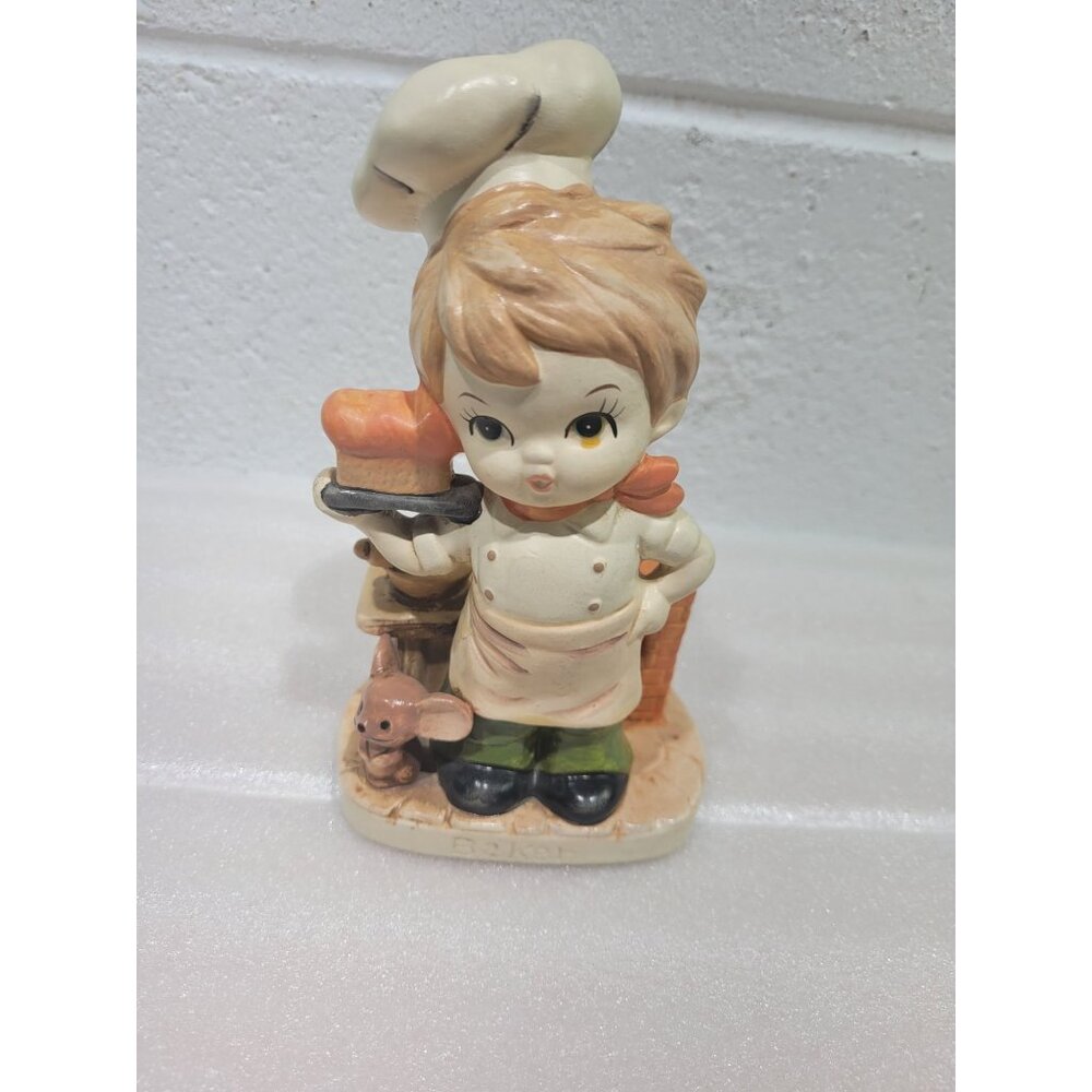 Vintage Price Import Ceramic Baker Figurine Mouse 7-1/4" Taiwan